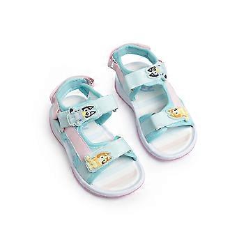 Bluey Girls Sandals Multicoloured Bingo & Bluey - 9 UK Child