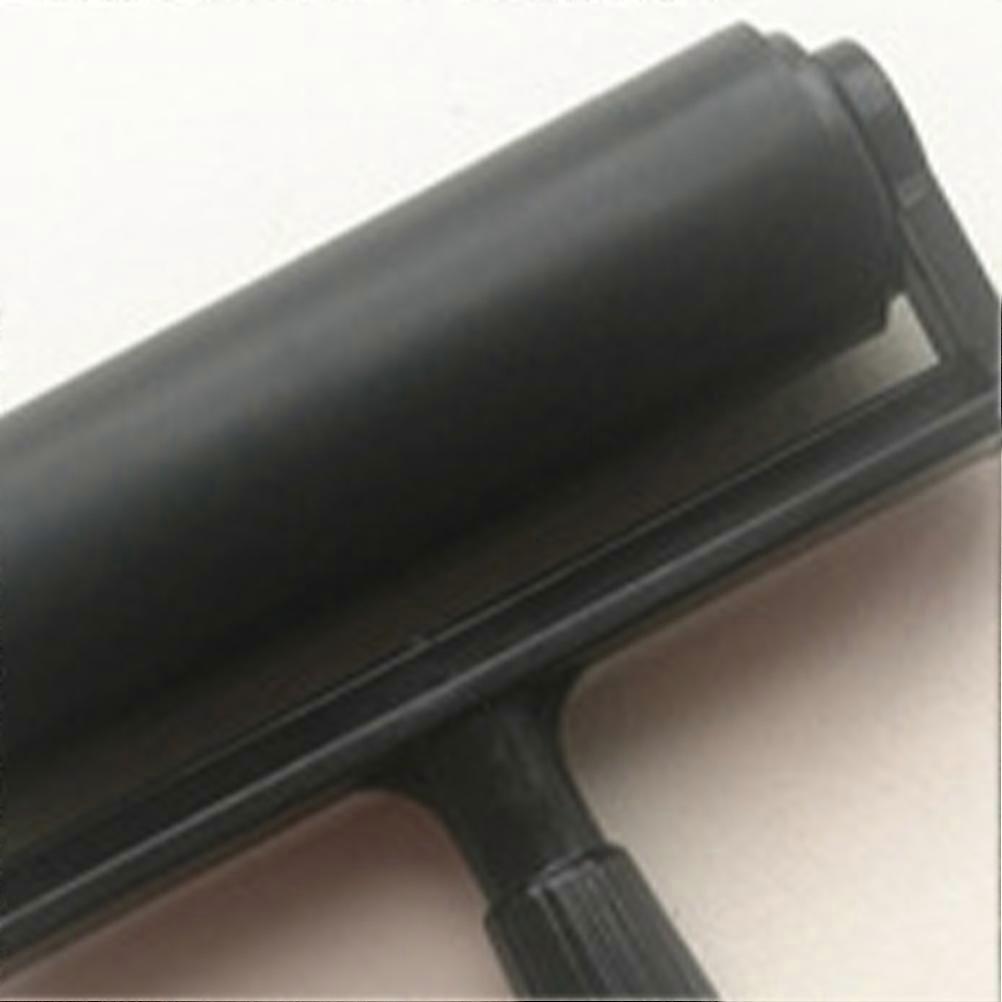 10cm Printmaking Rubber Roller Craft Tools (Black)