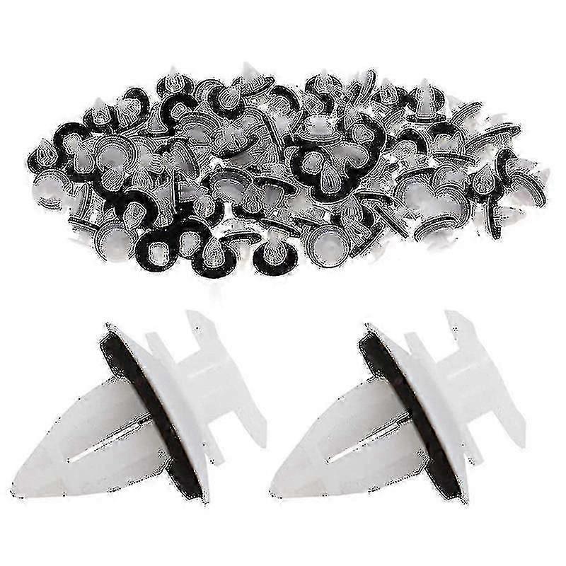 100pcs Plastic Rivets Clip Compatible With-bmw E46 E53 E90 E91 E70 Door Panelwanan
