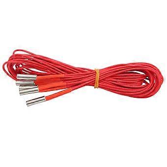 5Pcs 3D Printer Heating Tube Cartridge Heater Extruder Hotend Rod Stainless Steel DC12V 40W 1Meter Length