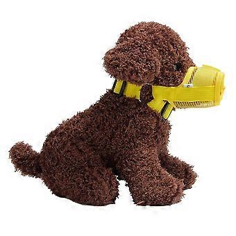 Adjustable Mesh Dog Muzzle - Breathable Anti Bark Bite Muzzle for Puppy and Dogs