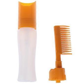80Ml Hair Dye Bottle Applicator Comb Dispensing Salon Hair Coloring Dyeing Tool