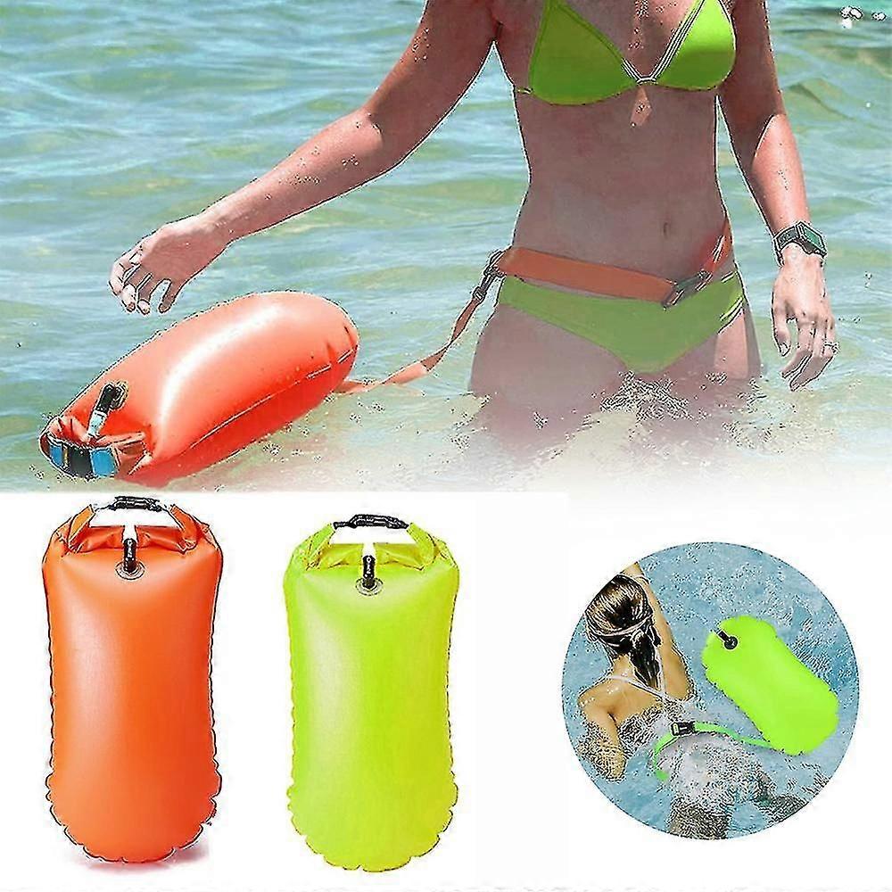 Sac étanche gonflable pour bouée de natation