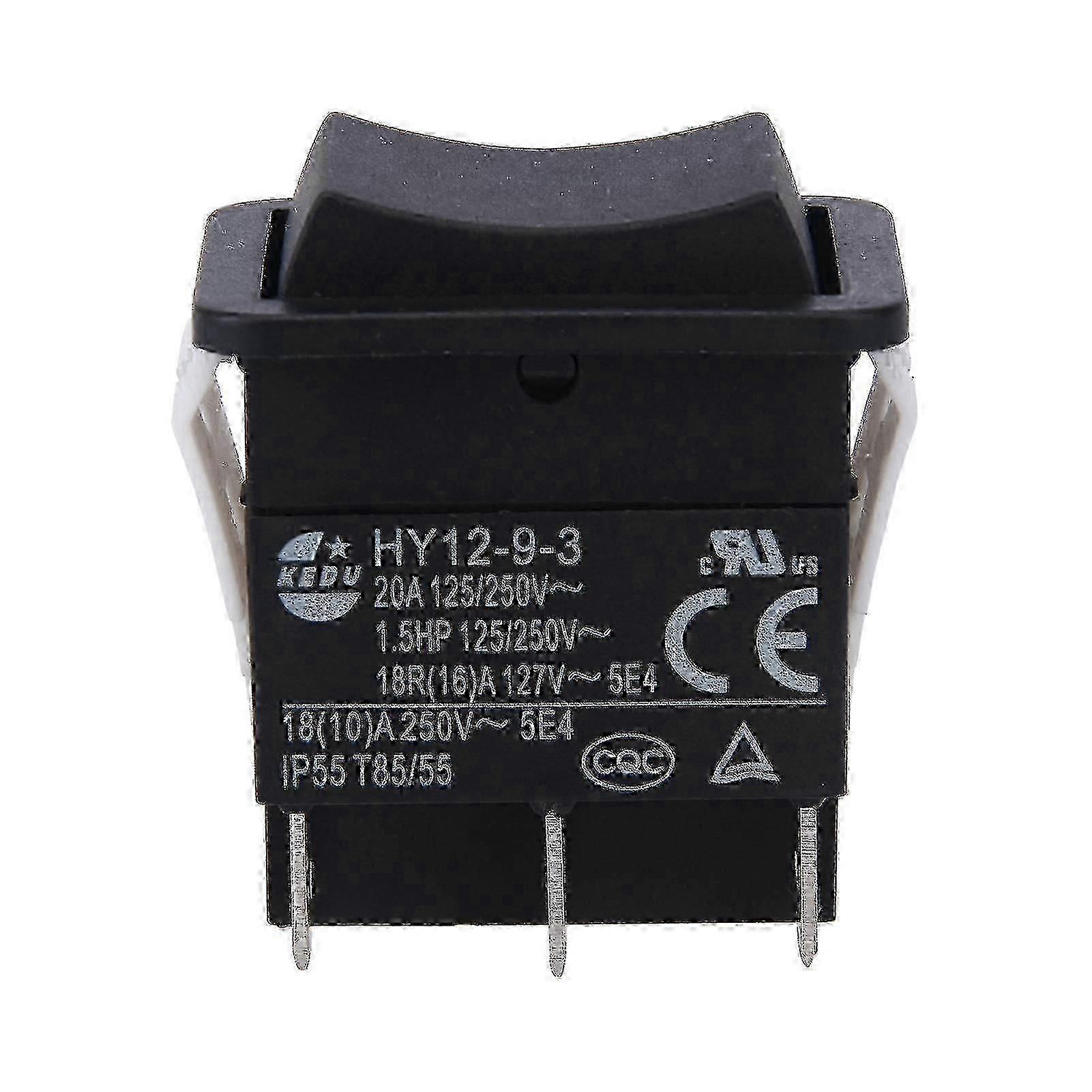 مفتاح ضغط صناعي HY12-9-3 مصنوع من مادة ABS للمعدات
