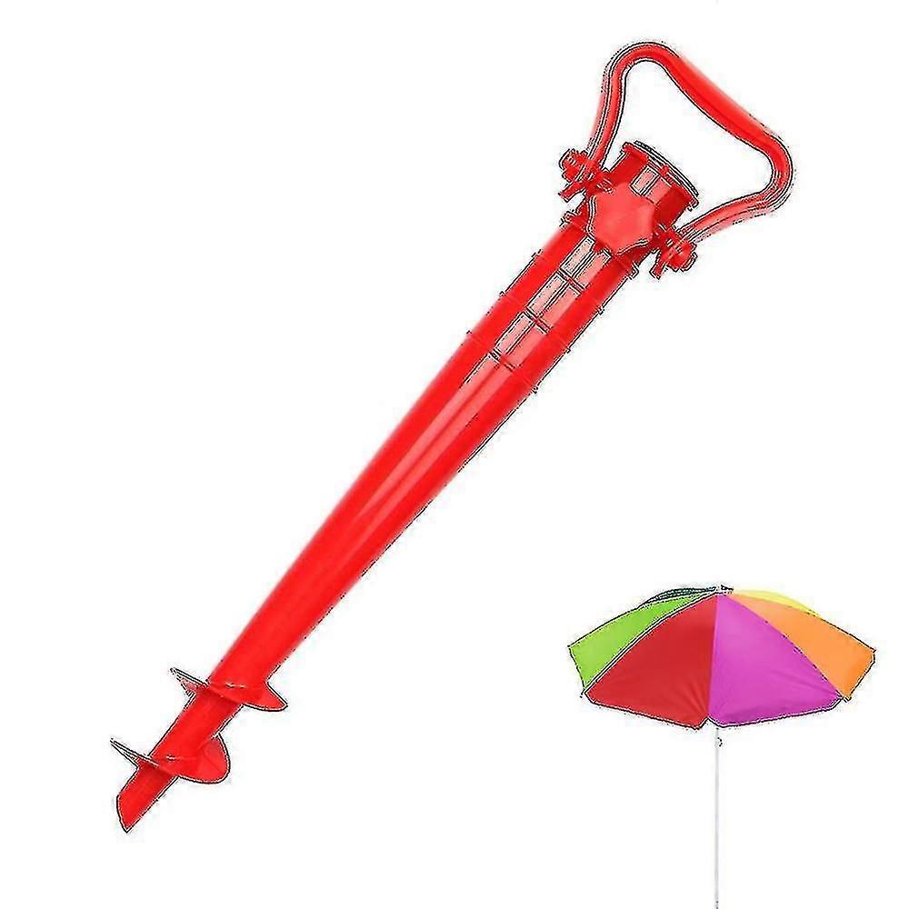 Parasol Umbrella Base Stand Plastic Pole Sun Shade