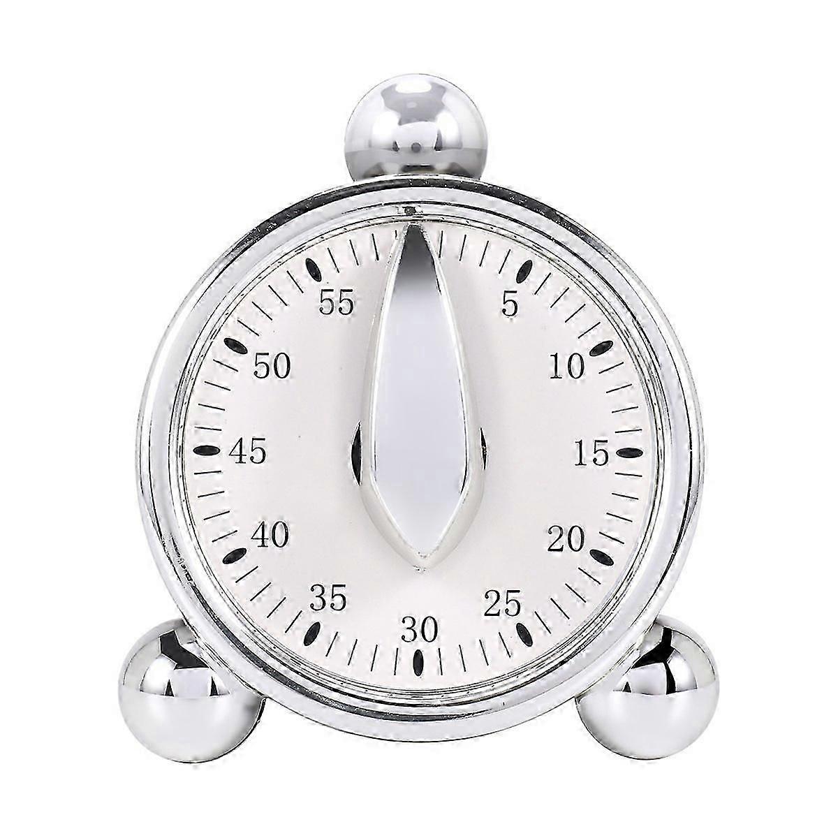 60 Minutes Kitchen Mechanical Timer Cooking Reminders Alarm Clock for Kitchen Office Countdown Timer