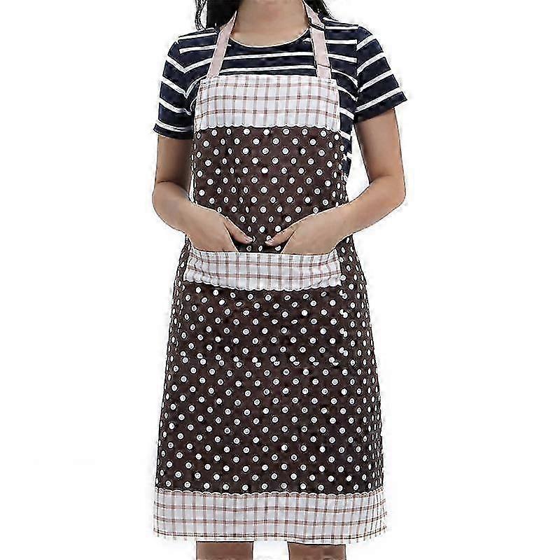 Candy-Colored Dots Sleeveless Kitchen Work Apron 26-27