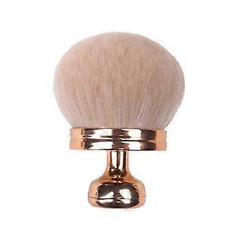 Mushroom Head Soft Makeup Brush for Loose Powder and Foundation, Portable Travel Size, 1 Count