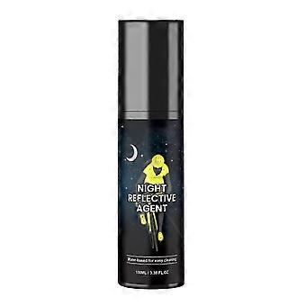 100 ml reflekterende spray for bedre synlighet. Enkel å bruke. Langtidsvirkende reflekterende spray. Sørger for sikkerhet om natten. Fluorescerende gul.
