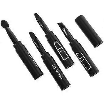 Makeup Lip Brush Black Plastic compatible with Even Application with 4 in 1 Design compatible with Makeup Use