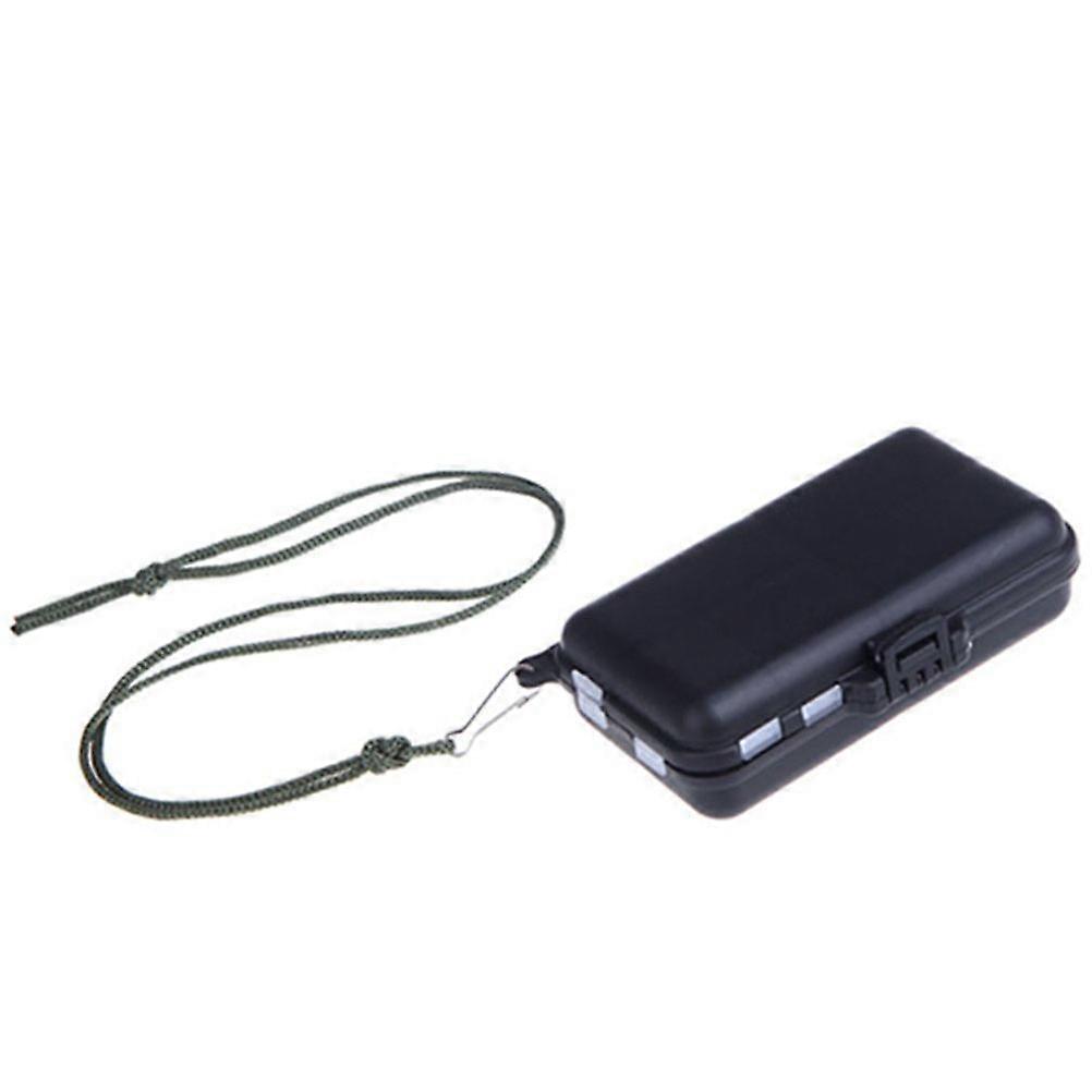 Compacte side-by-side plastic vistuig tackle box case