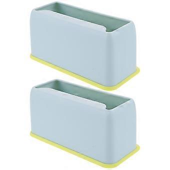 Convenient Scooper Holder Plastic Scoop Stand for Home Use 2Pcs Blue Plastic