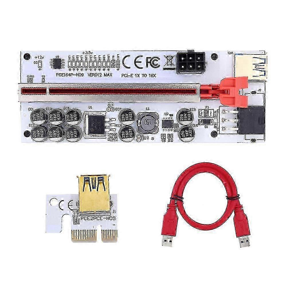 Ver012 Usb 3.0 Pci-e Riser Compatible With Video Card X16 Extender Compatible With Mining,b