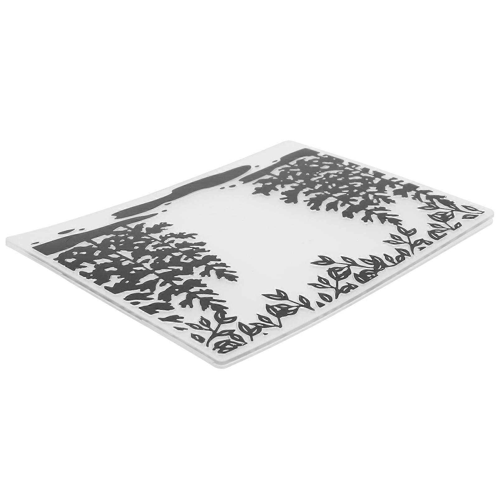 Scrapbooking Embossing Folder Plastic Embossing Folder for Decoration 3Pcs