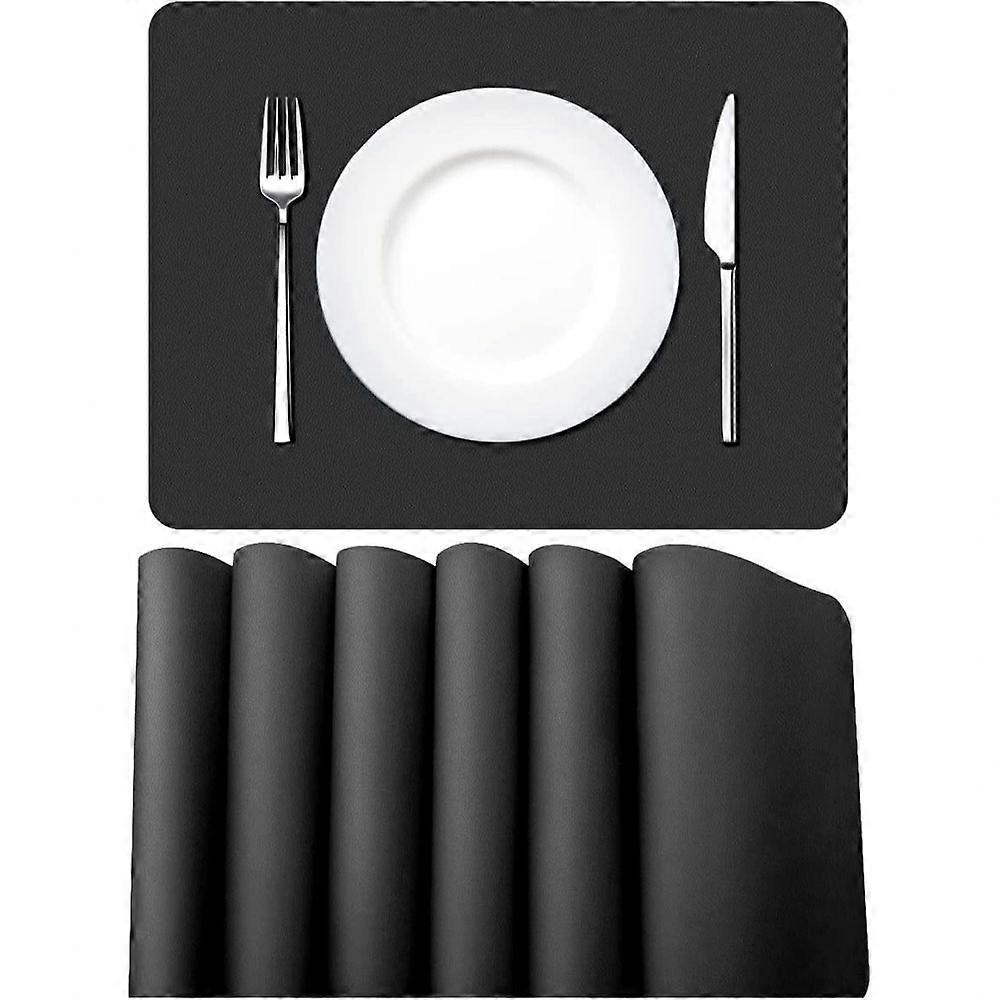 Elegant Wipeable Reversible Placemats