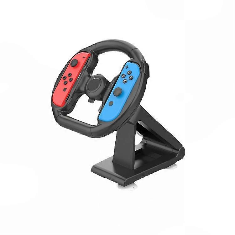 Enhanced Gaming Control Joy-Con Steering Wheel Controller Handle Compatible with Nintendo Switch