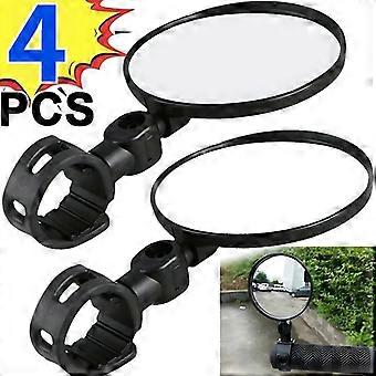 Espelho de bicicleta universal Espelho de guidão espelho retrovisor para motocicleta de bicicleta 360 rotação ajustável para bicicleta de equitação espelho de ciclismo
