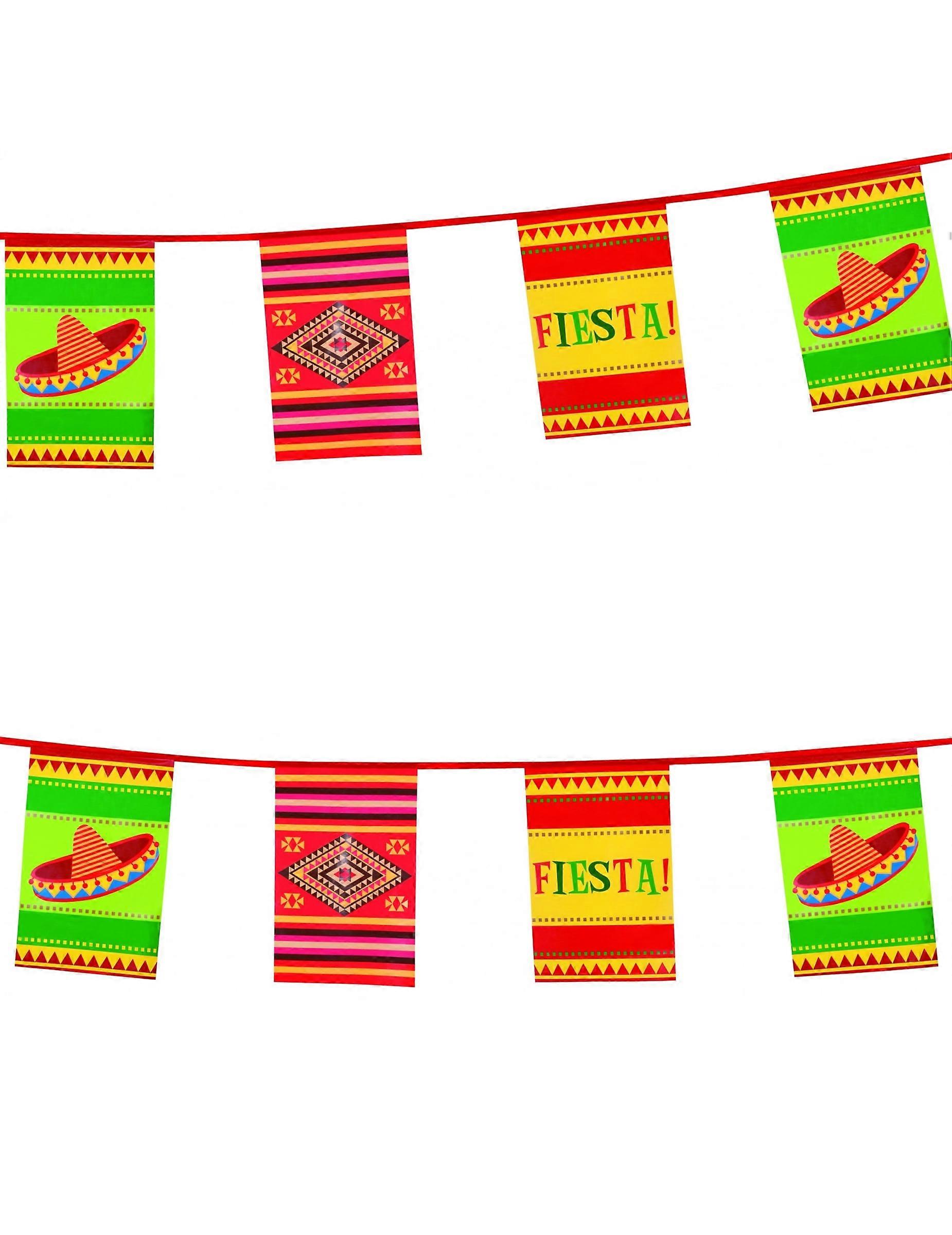 Mexican plastic garland