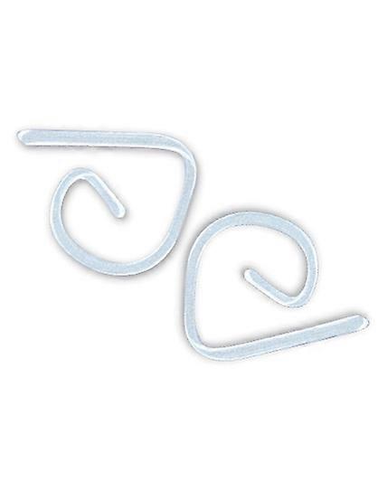 24 Clear Plastic Tablecloth Clips 5 x 5 cm