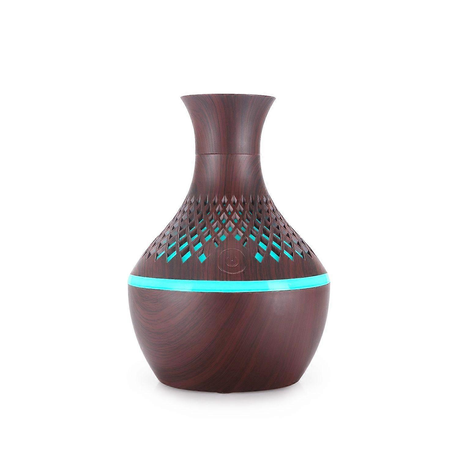 pc Essential Oil Diffuser, Aromatherapy Diffuser Humidifier, 300ML, Includes USB cable, Hollow vase shape