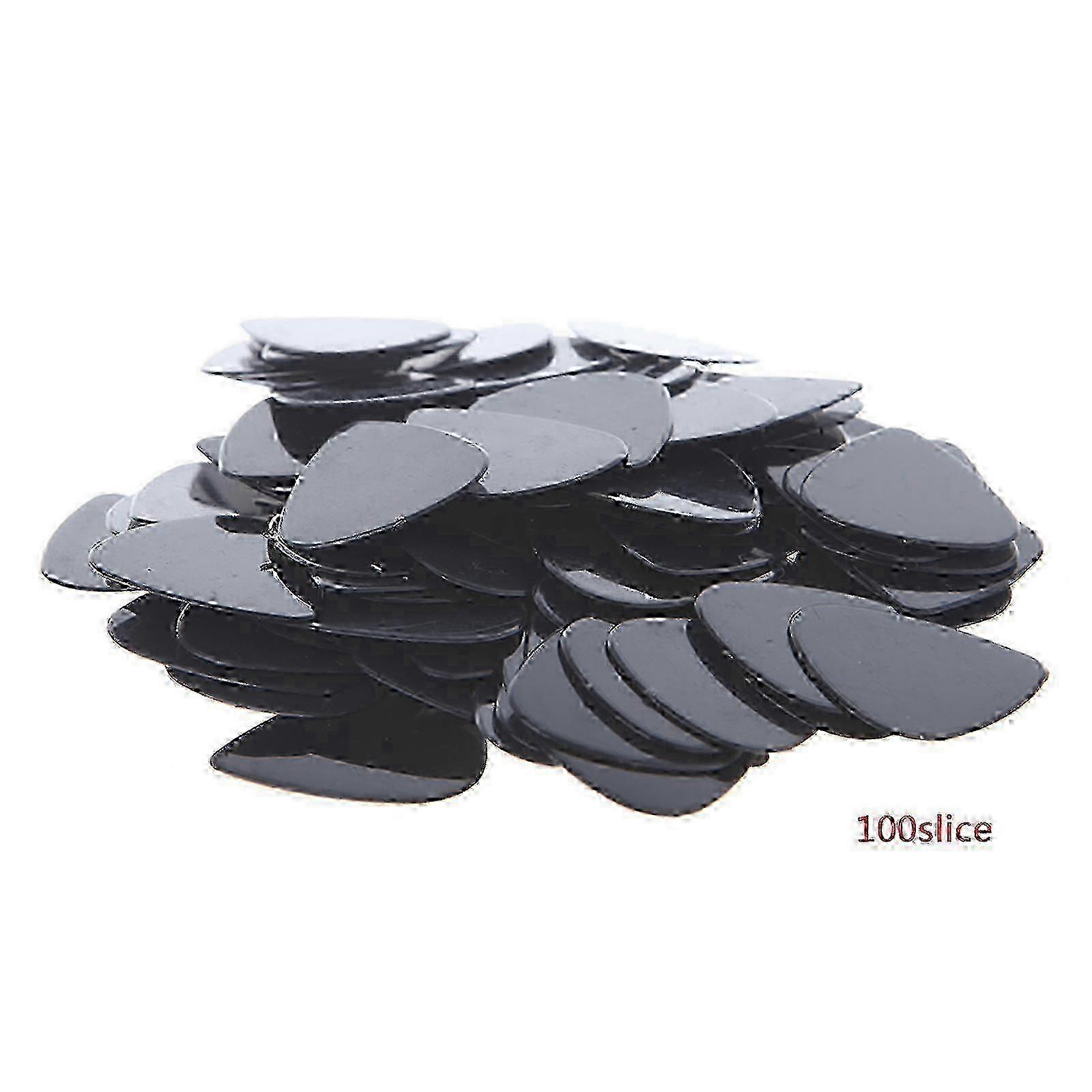 Black ABS Celluloid Plectrums 100pcs