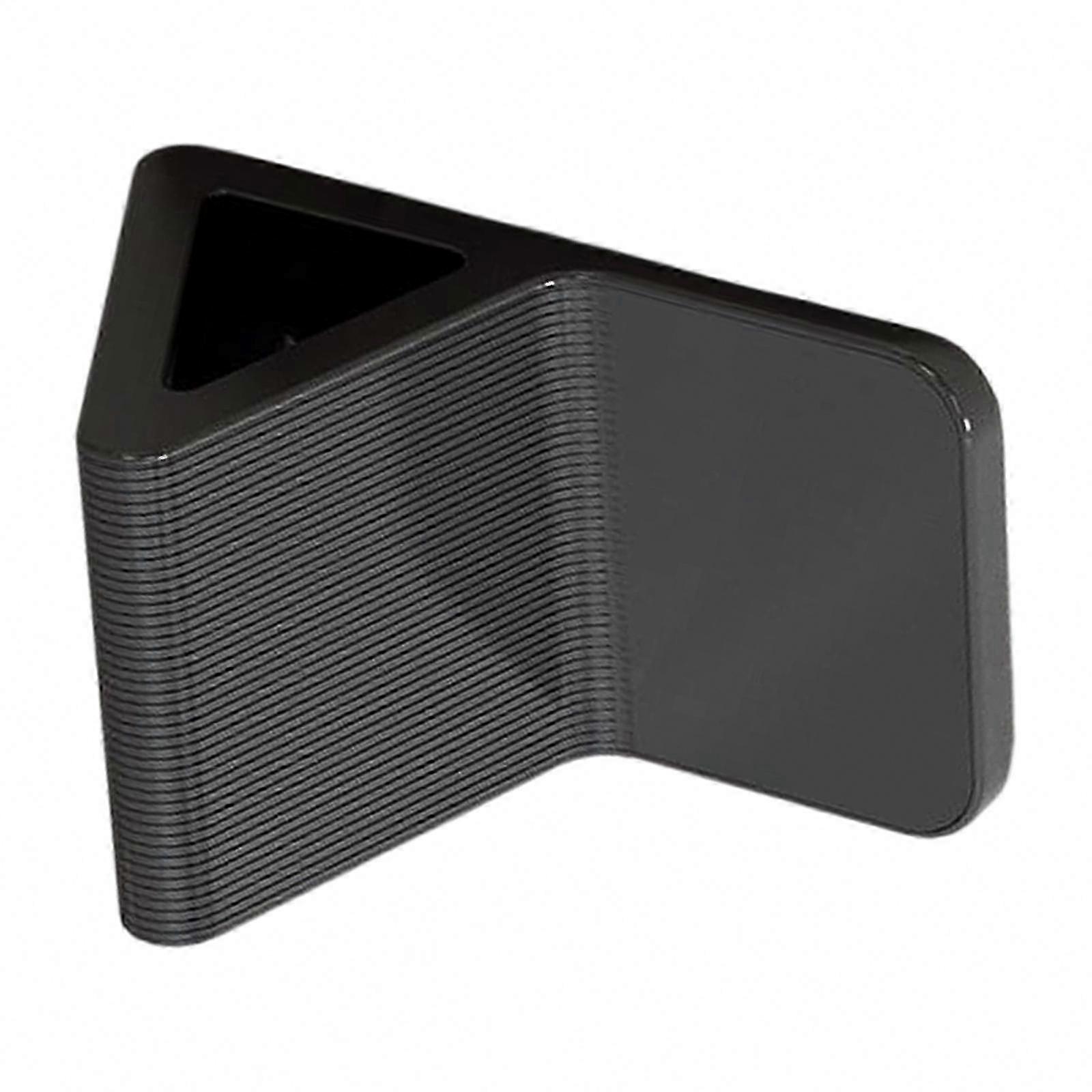 Adjustable Bathroom Foot Stool, Ergonomic Design, Easy Assembly, Shower Step Platform, Black