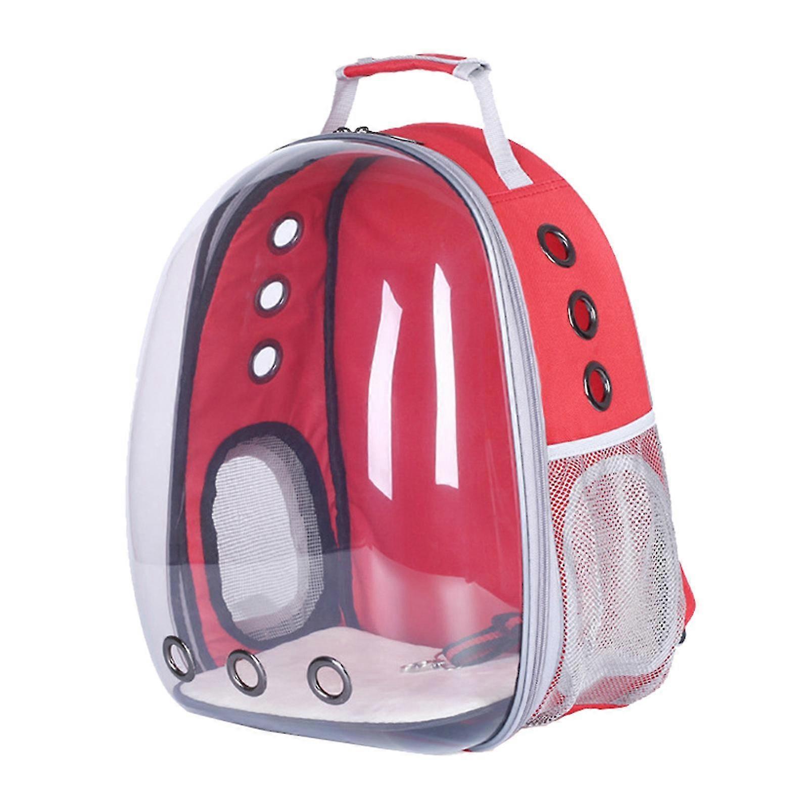 Breathable Transparent Side-Open Cat Backpack
