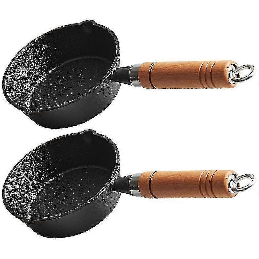 Sturdy Cast Iron Melting Pots Set