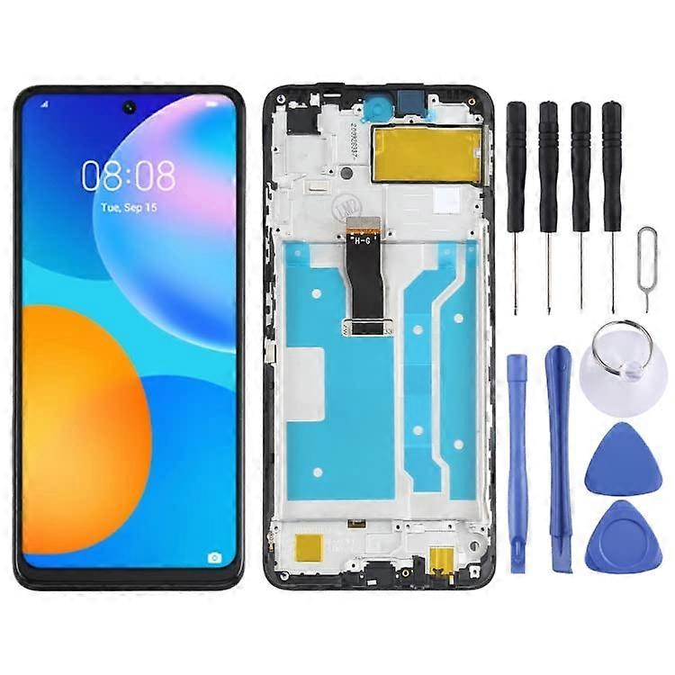 LCD Screen Replacement Full Assembly Display with Frame and Touch Digitizer for Huawei P Smart 2021