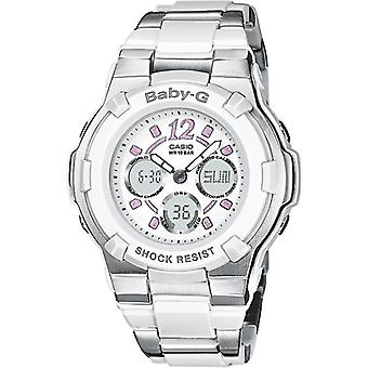 R.casio baby-g anadig.bl. Analog/Digital Quartz Women's Watch with BGA-112C-7BER Stainless Steel Bracelet