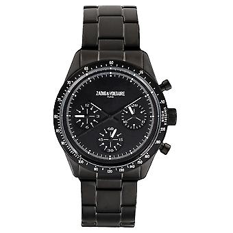 Zadig & voltaire Watch for Unisex Analog Quartz with ZVM301 Stainless Steel Bracelet