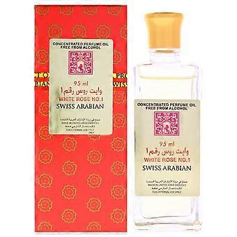 Swiss Arabian White Rose No.1 By Swiss Arabian For Women - 3.2 Oz Concentrated Perfume Oil