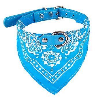 Dog Collar Puppy Bandana Neck Scarf Adjustable 8Pcs Assorted Color Dog Neckwear