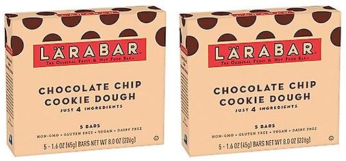 Larabar Chocolate Chip Cookie Teig Obst & Mutter Essen Bar 2-Box-Pack