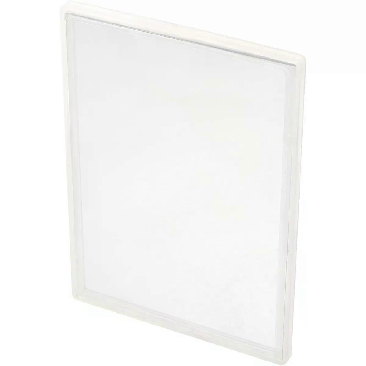 Small Locker Makeup Mirror Wall Mounted Glass Plastic Vanity Accessory