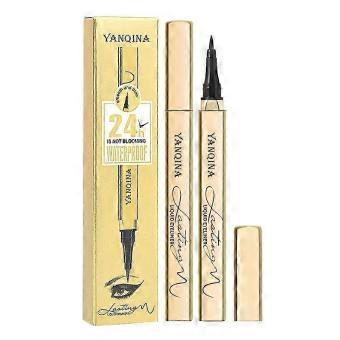 Waterproof Liquid Eyeliner Pen, Smudge-Proof Long-Lasting Formula, Quick-Dry Precision Tip, Black, 1 Pack td