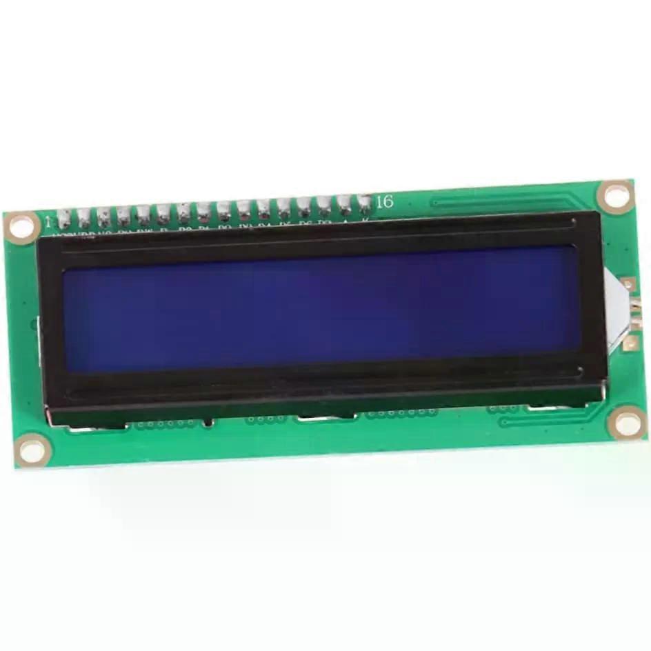1602a Serial Lcd Module Blue Display Ic Lcda Compatible for Mega Microcontroller Project