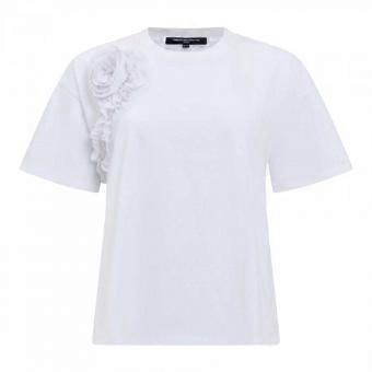 French Connection Womens/Ladies Rose Crepe T-Shirt