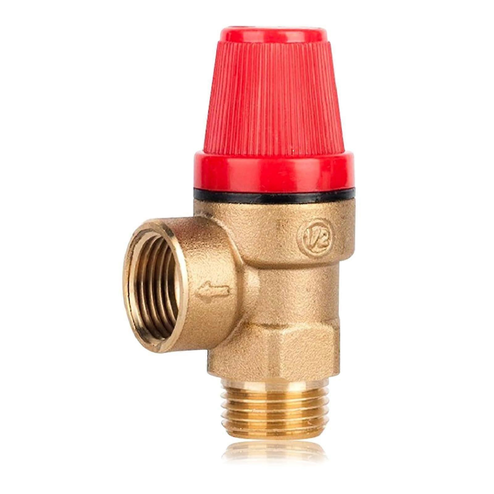 Brass 1/2 Inch Overpressure Valve
