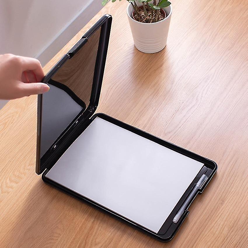 Presse-papiers multifonctionnel document box avec emplacement pour stylo