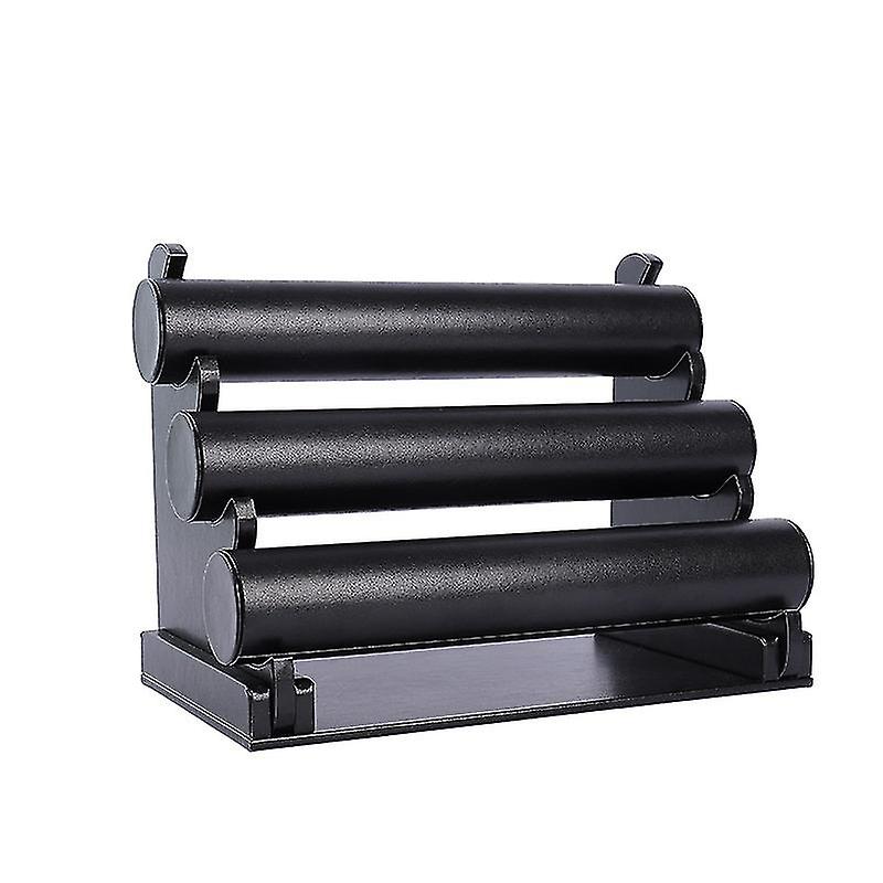 3-bar Bracelet Holder For Necklace Jewelry Display Rack And Organizer Stand