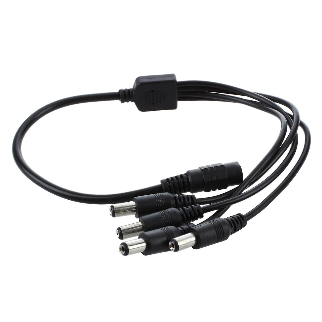 1 to 4 DC 4-Port Splitter Adapter Adaptor Cable CCTV Camera