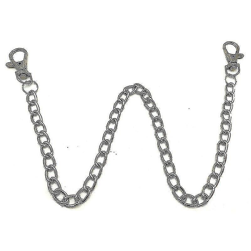 2 Pack Chain For Jeans Pants Chain Trousers Pocket Chain Et Chain Clips