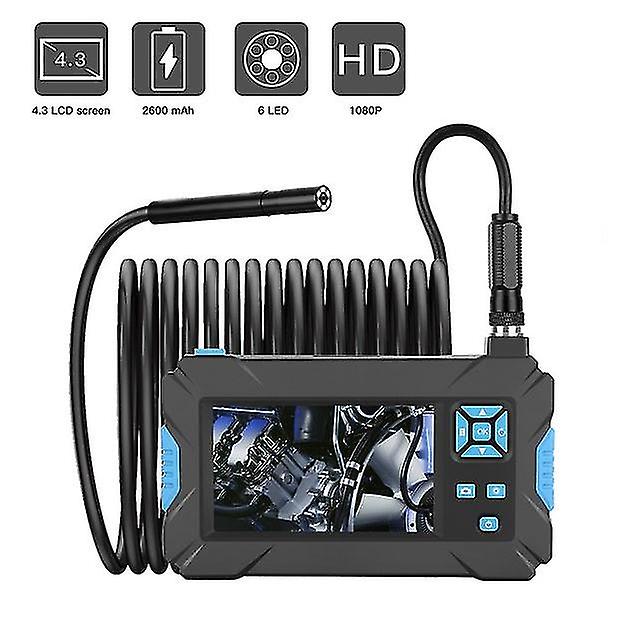 P30 Handhold Screen Scope 5.5mm Camera 4.3 Inch Indrial Handheld Borescope 2.0mp Inspect Camera With 18650