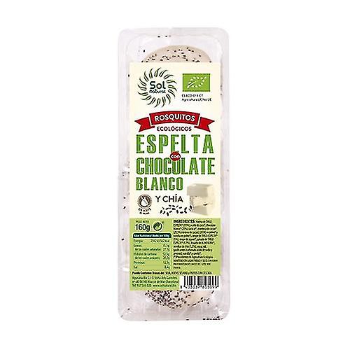 Bio white chocolate spelled donuts 160 g (Chocolate)