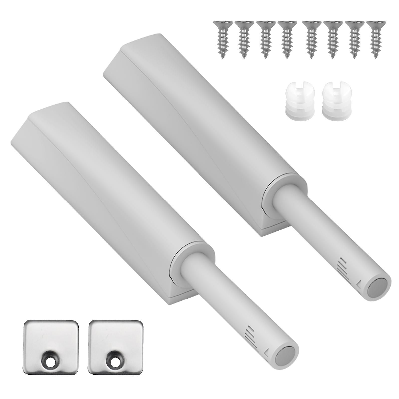 2 Pieces Push To Open Door Catches Cupboard Push Latch Push To Open