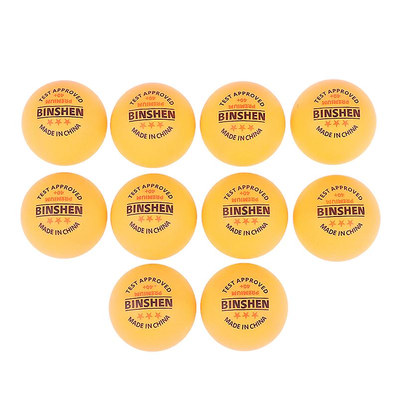 10pcs Ping Pong Ball Abs Professional 40mm High Elasticity Table Tennis Ball