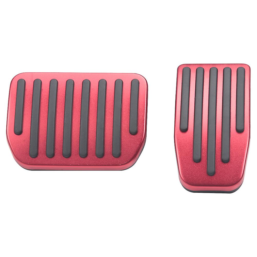 2x For Tesla Model 3 Y 2022 Aluminum Alloy No Drilling Accelerator Brake Pedals Pad Anti-slip Rest Pedals Cover Auto Parts