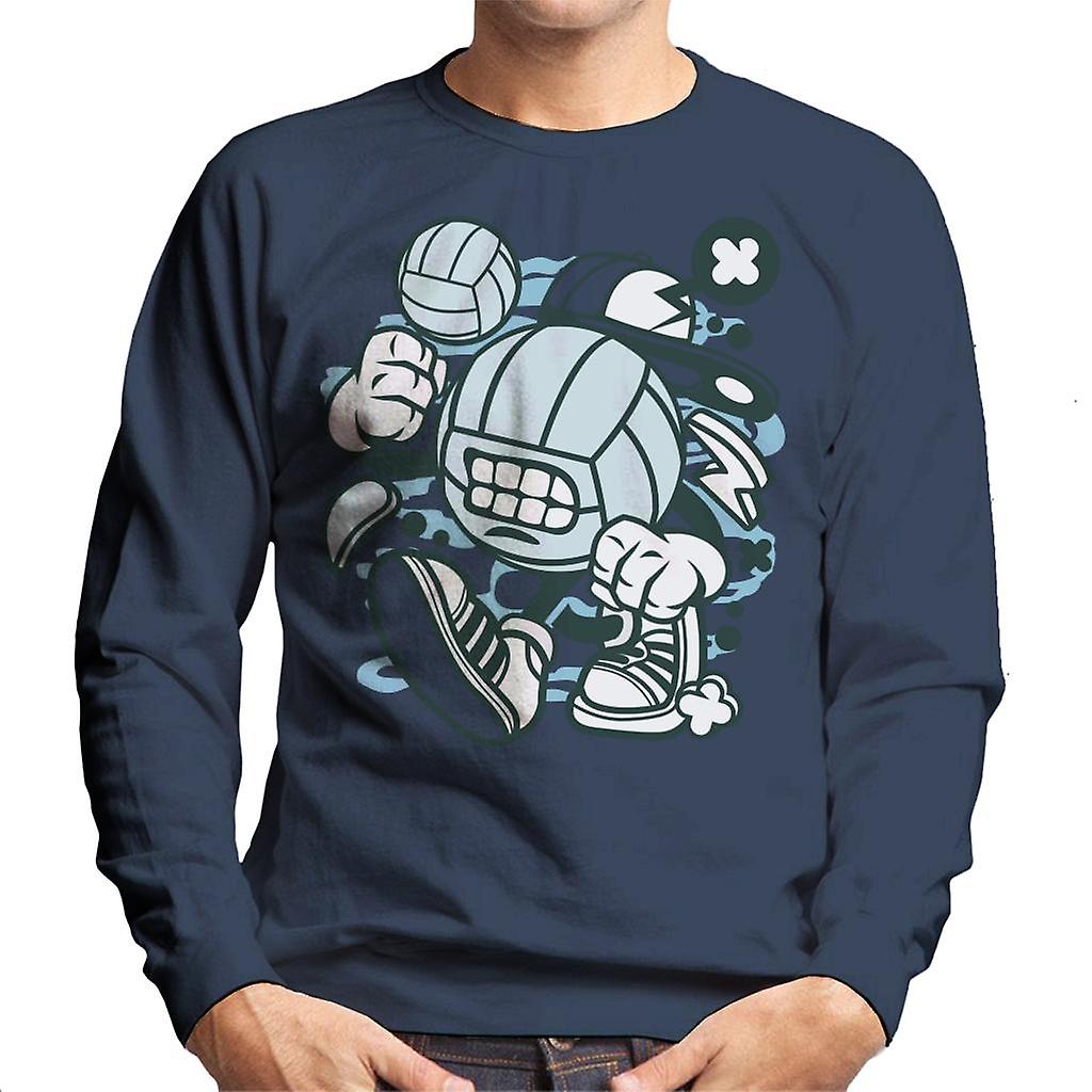 Volleyball mann menn Sweatshirt