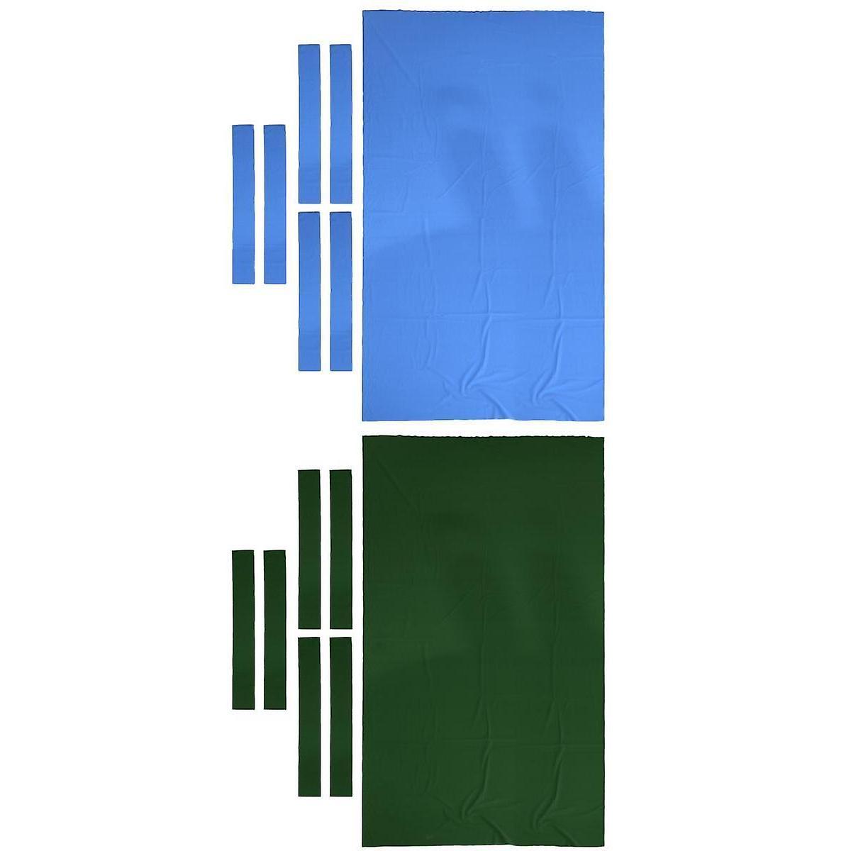 8ft/7ft Billiard Pool Table Cloth Snooker Felt Cushion Replacement 7ft Green